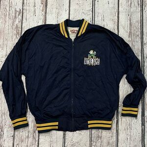 Vintage Notre Dame Fighting Irish NCAA College Zip Up Sports 1980s Jacket